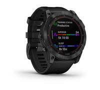 Garmin fēnix® 7X Solar gray bracelet noir