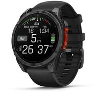 Garmin fenix® 8 - 47 mm, AMOLED, Gris Siate, bracelet en silicone