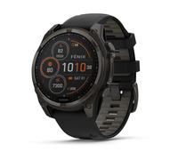 Garmin Fenix 8 Sapphire Solar Titane 47mm Carbon Gray Gris