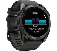 GARMIN Fenix 8 Amoled 51mm Sapphire Titane - Mixte - Noir - taille Unique- modèle 2026