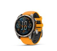 Garmin Fenix 8 Sapphire Amoled Titane 47mm Graphite Gris - Montres cardio-GPS