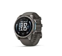 Garmin fēnix 9, Montre connectée GPS Multisports, 47mm, Pebble Grey | Écran AMOLED 1,4" résistant, Lampe LED, Étanchéité 10ATM, Autonomie jusqu'à 16j, Fonctions santé & entraînement avancées