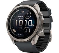 GARMIN Fenix 9 Pro Amoled Inreach 51mm Sapphire - Mixte - Gris - taille Unique- modèle 2026
