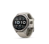 Garmin fēnix 9 Pro, Montre connectée GPS Multisports Pro, 43mm, Fog Grey | Écran AMOLED 1,3" résistant, Lampe LED, Étanchéité 10ATM, Autonomie jusqu'à 10j, Fonctions santé & entraînement avancées