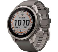 GARMIN Fenix 9 Pro Solar Inreach 47mm Sapphire - Mixte - Gris - taille Unique- modèle 2026