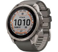 GARMIN Fenix 9 Pro Solar Inreach 51mm Sapphire - Mixte - Gris - taille Unique- modèle 2026