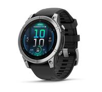 Montre sport GARMIN Fenix E 47mm Acier inox bracelet gris