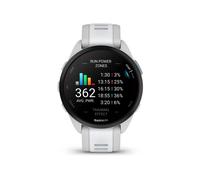 Garmin - Montre GPS - Forerunner 165 Music Mist Grey-Whitestone - Blanc Blanc