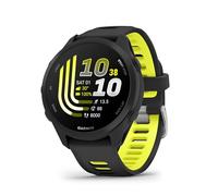 Garmin Montre connectée Forerunner 170 GPS Boîtier 43 mm Bracelet silicone noir et jaune