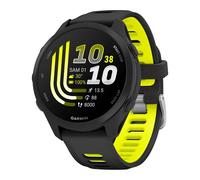 Garmin - Montre GPS avec stockage de musique intégré - Forerunner 170 Music Noir Jaune en Silicone Noir