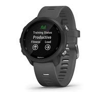 Garmin - Forerunner 245- Montre Connectée GPS & Course à Pied - Entrainements Adaptatifs Gratuits Garmin Coach - Analyse Performance - Autonomie Longue Durée - Small - Noir