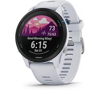 Garmin Forerunner 255 Music, Montre GPS connectée de Running, Blanc, 46mm
