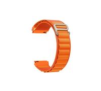 Garmin Forerunner 265 Sangle Tissu Nylon Alpin 22/NYLALP | Couleur: Orange Orange