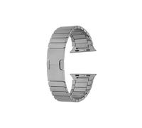 Garmin Forerunner 265 Strap with Metal Stripe Design Clip KRD82 Silver Gold