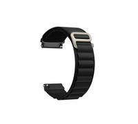 Garmin Forerunner 55 Band Tissu en nylon alpin 20/alpnyl | Couleur: Noir Noir