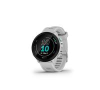 Garmin Forerunner 55 Montre de Course GPS avec entraînement Quotidien suggéré, jusqu'à 2 semaines d'autonomie, Blanc