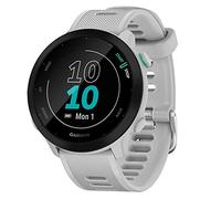 Garmin Forerunner 55 - Montre GPS Multi-activités Running avec Fonctions d’Entrainement Coach et Cardio au Poignet - Blanc - Boîtier 42 mm