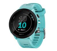 Garmin - Forerunner 55 - Montre GPS Multi-activités Running avec Fonctions d’Entrainement Coach et Cardio au Poignet - Vert d’Eau