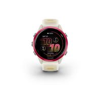 Montre gps garmin forerunner 570 42 mm rose aluminium beige