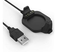 Garmin Forerunner 920XT Chargeur, MoKo USB Chargeur Transmission de données Station de Recharge avec 1M Cable de Charge pour Garmin Forerunner 920XT, Noir