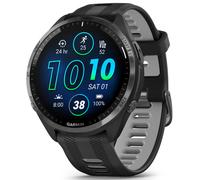 Garmin Montre GPS Forerunner 965 AMOLED 47 mm Bracelet silicone Noir Taille unique