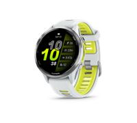 Garmin - Forerunner 970 - Montre GPS Blanc / Jaune - ⌀ 47 mm