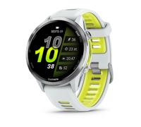 GARMIN Forerunner 970 Whitestone/Amp - Montre Running GPS - EN STOCK - OFFRE SOLDES