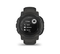 Garmin Instinct 2 - 45 mm - graphite - montre de sport avec bande - silicone - taille du poignet : 135-230 mm - monochrome - 32 Mo - Bluetooth, ANT+ - 52 g Graphite G