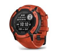 Garmin Instinct 2X, Solar - Montre GPS Robuste et connectée - Flame Red - Boîtier 50 mm