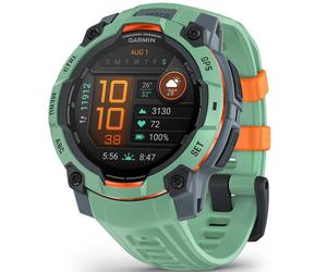 GARMIN Instinct 3 45 Mm Amoled - Mixte - Vert - taille Unique- modèle 2025