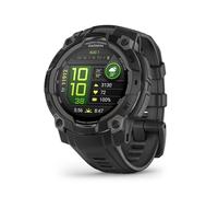 Garmin Instinct 3 AMOLED 45 mm - Noir avec bracelet Silicone Noir - GPS (010-02936-00)