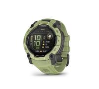 Garmin Instinct 3, AMOLED (édition limitée)- Montre GPS Robuste et connectée - Vert Sauge avec Bracelet Silicone Vert Sauge - Boîtier 50 mm