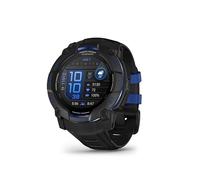 Garmin Montre GPS connectée Instinct 3 AMOLED 50 mm Noir/Bolt Blue