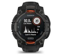Garmin Instinct 3 Solar 45 mm - Noir avec bracelet Silicone Noir - GPS (010-02934-00)