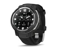 Garmin Montre GPS connectée Instinct Crossover – Hybride et robuste – Noire boîtier 45 mm