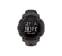 Garmin Montre GPS Instinct E 45 mm Noir – Bracelet Gris Charbon – Multisports
