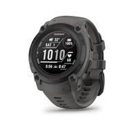 Garmin Instinct E - Montre connectée GPS - Boîtier 40 mm, Noir avec Bracelet Gris Charbon