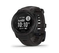 Garmin Montre GPS Instinct - Multi-fonctions Outdoor - Graphite - Silicone - Bluetooth, ANT+ - 52 g