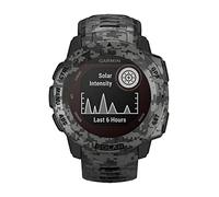 Garmin - Montre GPS de plein air - Instinct Solar Camo Edition - Chargement solaire - Noir