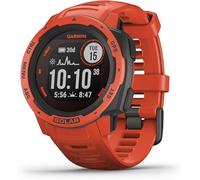 Garmin Instinct Solar - Montre GPS de Plein air Robuste avec Chargement à l'énergie Solaire - Rouge