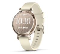 Garmin Montre connectée Lily 2, écran tactile 240x201, GPS, Cream Gold, bracelet silicone blanc coco