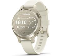 Montre connectée Garmin Lily 2 Active Or Lunaire avec bracelet en silicone Blanc