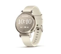 Garmin Montre connectée Lily® 2 – Or crème, bracelet silicone blanc coco, cadran 35 mm