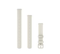 Garmin - Bracelet silicone Lily 2 14 mm - Beige / Blanc / Doré
