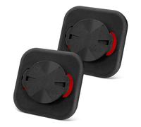 Garmin Lot de 2 adaptateurs pour téléphone portable Garmin Edge 40 x 40 mm avec adhésif puissant en plastique