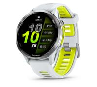 Garmin - Montre connectée - Forerunner 970 White Yellow en Titane - Blanc Blanc
