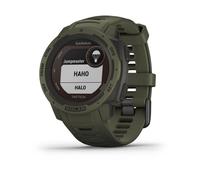 Garmin Instinct Solar - Tactical Edition - mousse - montre de sport avec bande - silicone - mousse - taille du poignet : 132-224 mm - monochrome - Bluetooth, ANT+ - 53 g G