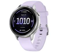 Garmin - Montre connectée - Venu 4 41mm Gray/Periwinkle - Gris Gris