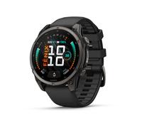 Garmin - Montre GPS connectée haut de gamme - Fēnix® 9 Amoled 47mm Sapphire Titane Carbon Gray DLC en Titane - Noir Noir