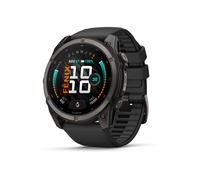 Garmin - Montre GPS connectée haut de gamme - Fēnix® 9 Amoled 51mm Sapphire Titane Carbon Gray DLC en Titane - Noir Noir